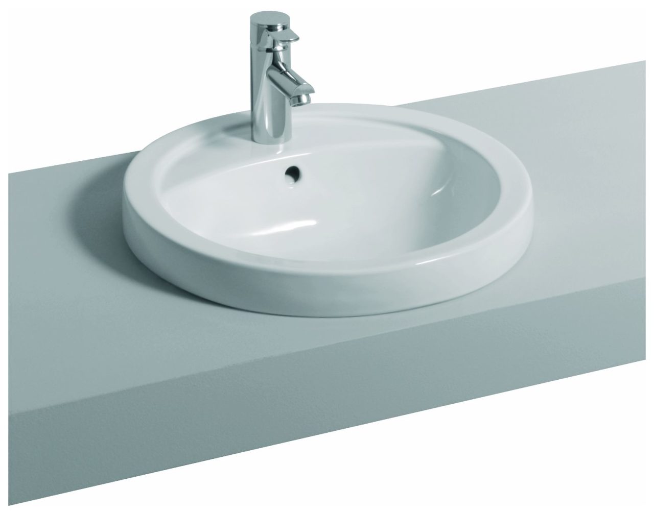 Preciosa Batarya Delikli Tezgah Üstü Lavabo 248110