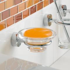 Rondo 2 Sabunluk Kristal Cam Krom 453000100