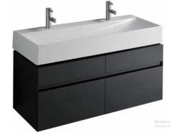 Xeno/ Lavabo, İki Bataraya Delikli, Taşma  Deliksiz 1200x475 mm Beyaz-126225