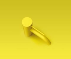 Meta Tek Delikli Lavabo Bataryası, Sarı 33525660-59