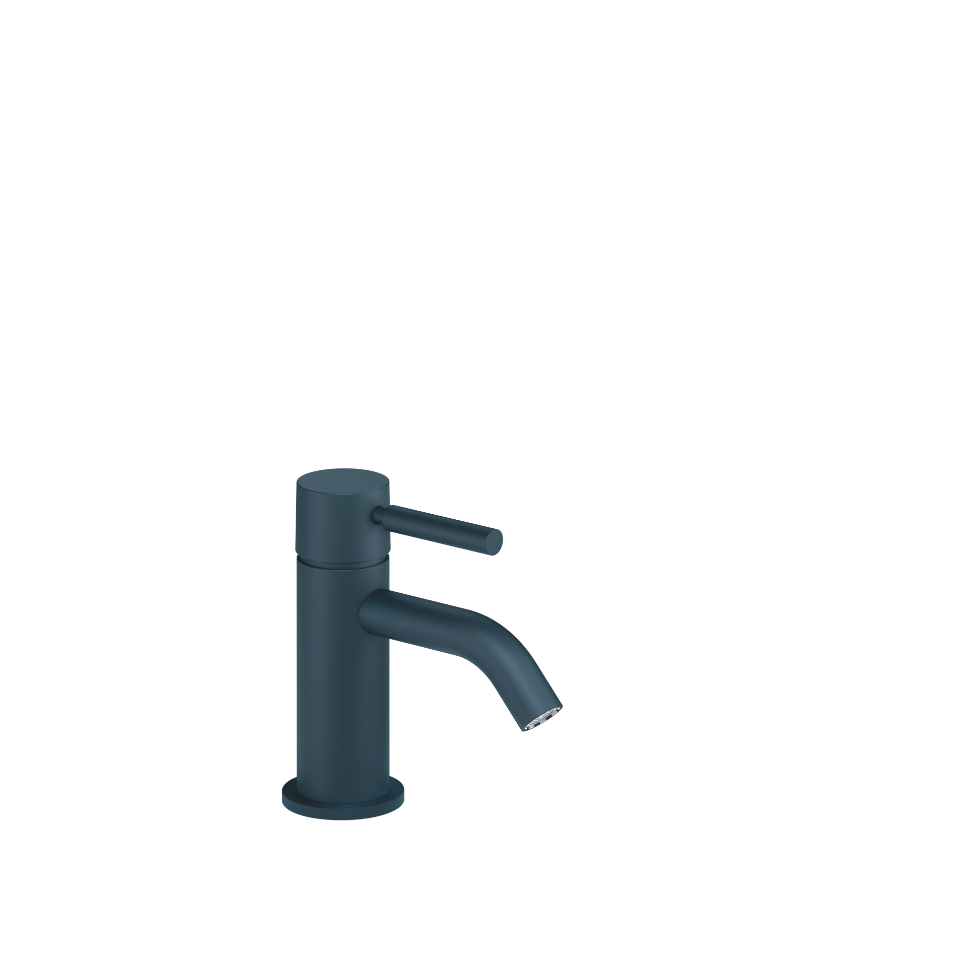 Meta Tek Delikli Lavabo Bataryası, Gri Mavi 33525660-61