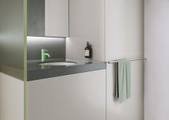 Meta Tek Delikli Lavabo Bataryası, Pastel Yeşil 33525660-54