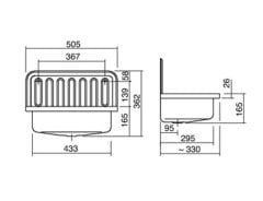 Garaj Lavabosu Batarya Deliksiz-Beyaz 1100000000