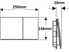 Sigma70 Kumanda Kapağı, Paslanmaz Çelik 115.622.FW.1