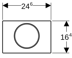 Kumanda Kapagi Sigma 10 Parlak/Mat/Parlak 115.758.KH.1