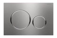 Sigma20 Kumanda Paneli, Çift Basmalı, Paslanmaz Çelik 115.882.SN.1