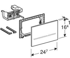 Sigma80 Fotoselli Kumanda Kapağı, Aynalı Cam 116.090.SM.1