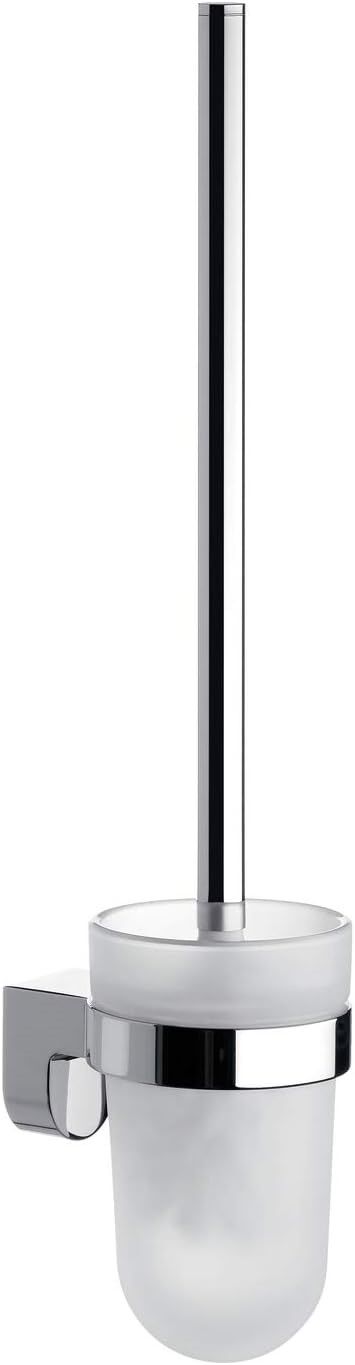 Emco Mundo Duvara Monte Tuvalet Fırça Seti ( Krom ) 331500101