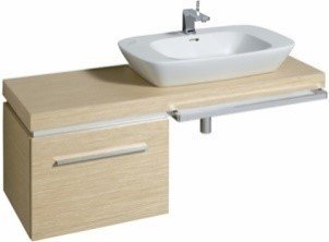 Silk Meşe Banyo Mobilyası(Dolap+Lavabo) 816241 + 816060 + 121680